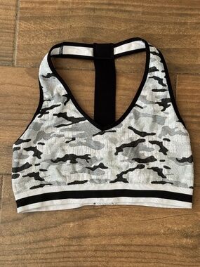 Bella Active Camo Sports Bra - Size Medium